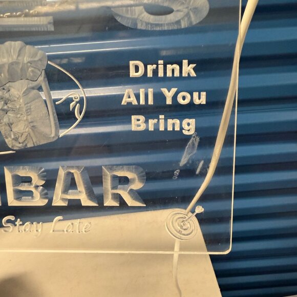 Joes Home Bar LED Light Sign - Picture 2 of 6